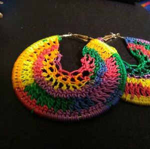 Crochet earrings
